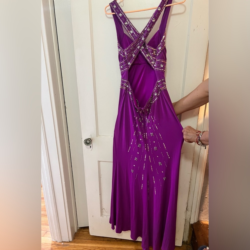 Hailey Logan Purple Evening Gown Size 9/10